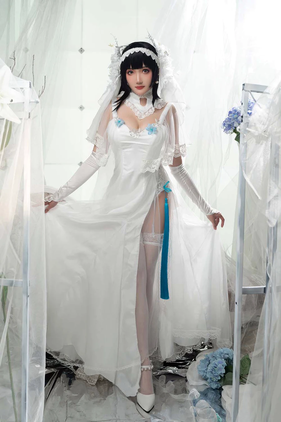 瓜希酱 – 95式花嫁 cosplay-第1张