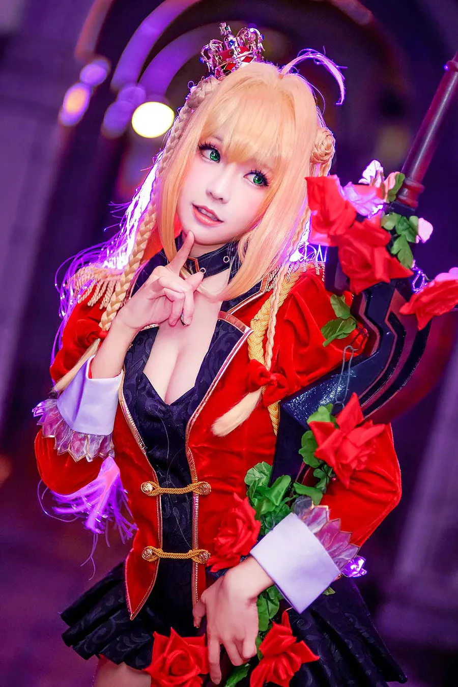 Ely_eee(ElyEE子) – 尼禄 偶像 cosplay-第1张