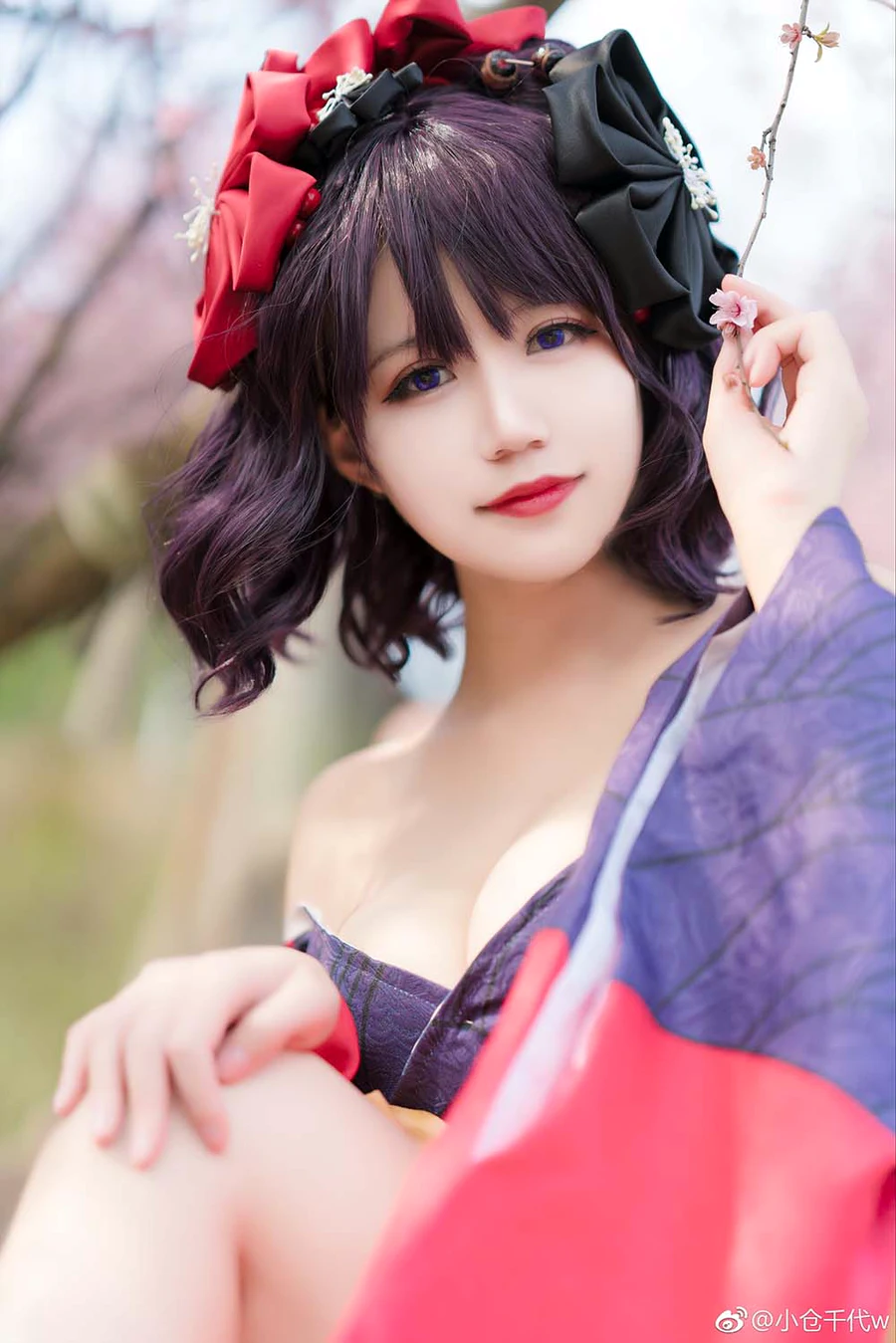 小仓千代w – 葛饰北斋 cosplay-第2张