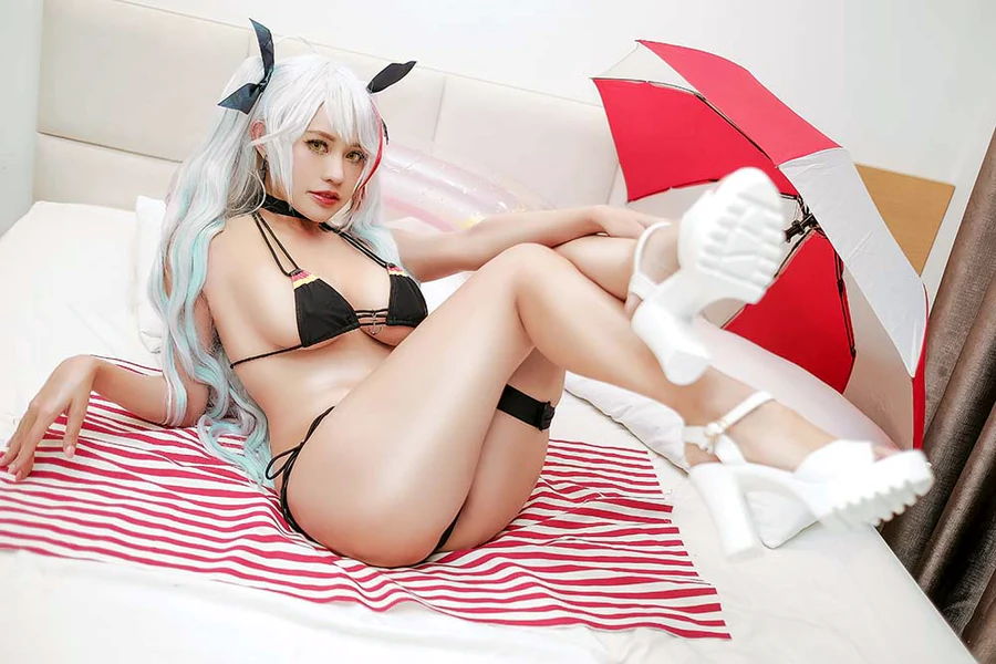 PingPing – 欧根泳装 cosplay-第1张