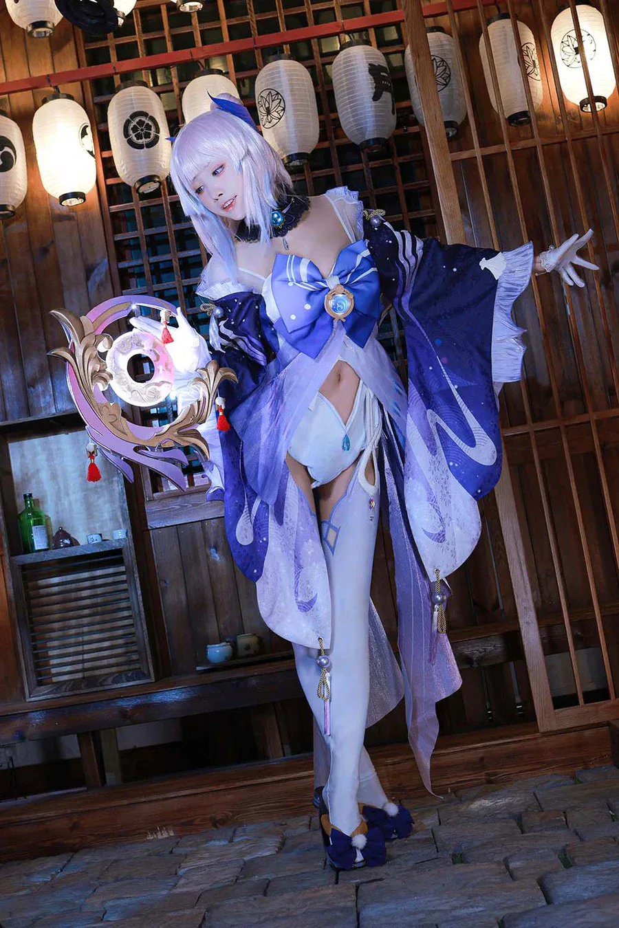 水淼aqua – 珊瑚宫心海 cosplay-第1张