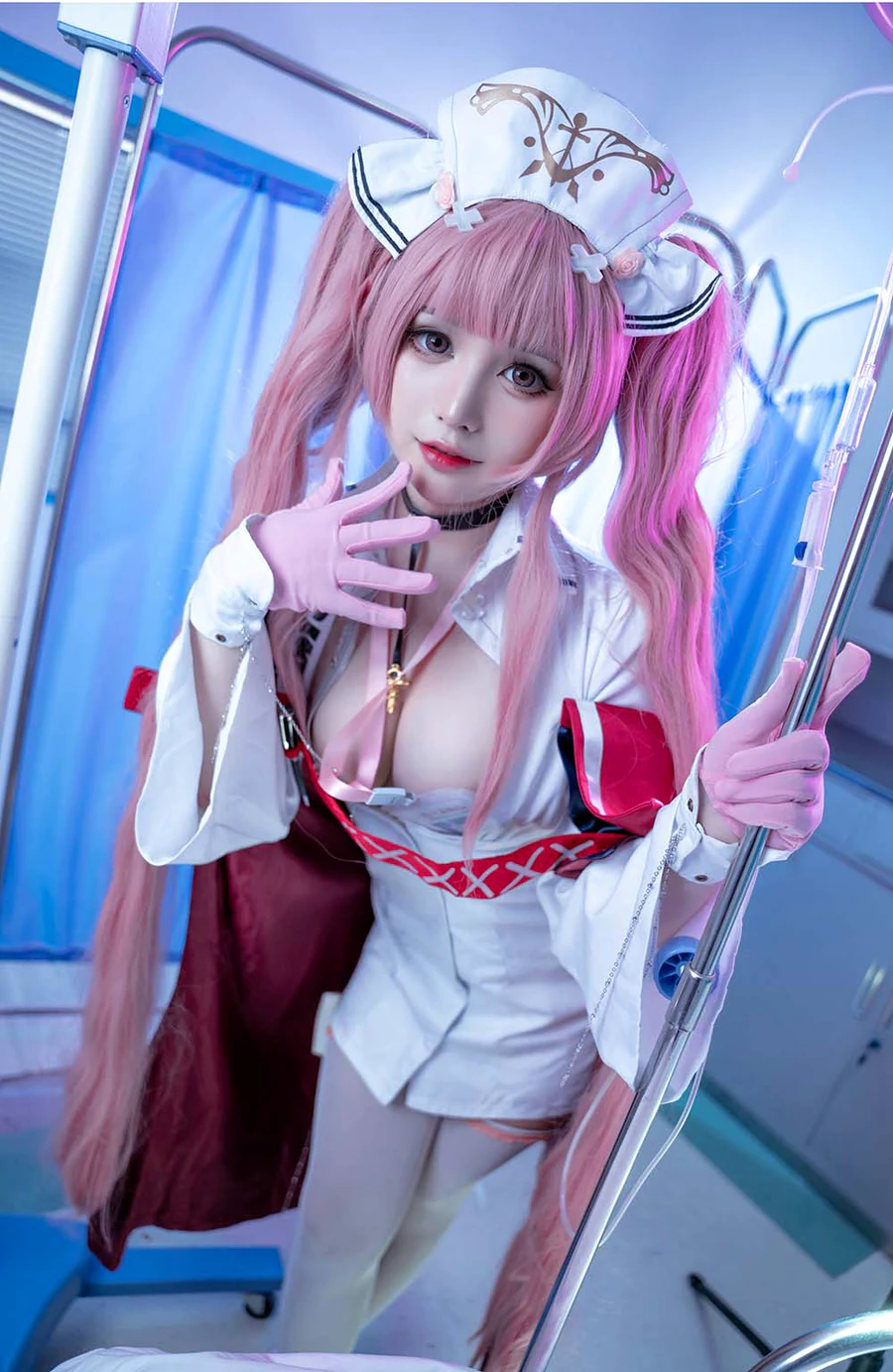 Shiroi_白井茶茶 – 碧蓝航线 英仙座护士 cosplay-第2张