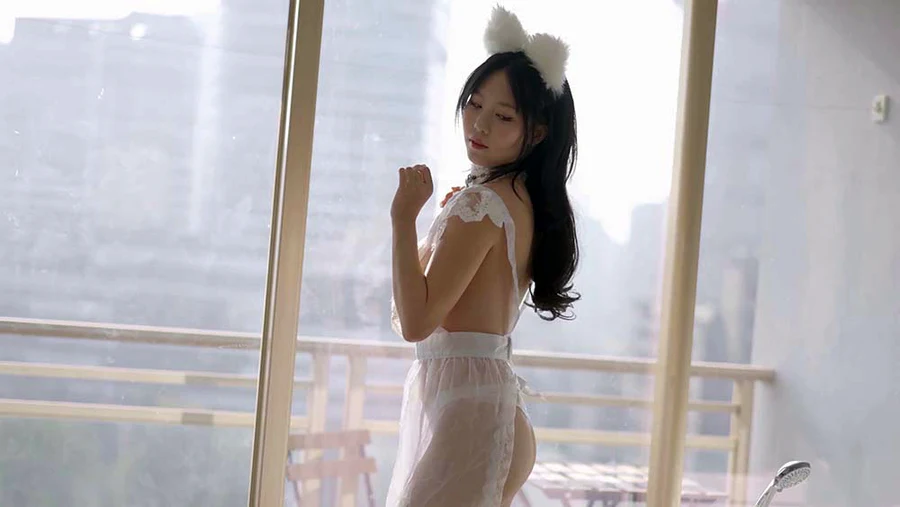 抖娘-利世 – 空气女仆 cosplay-第1张