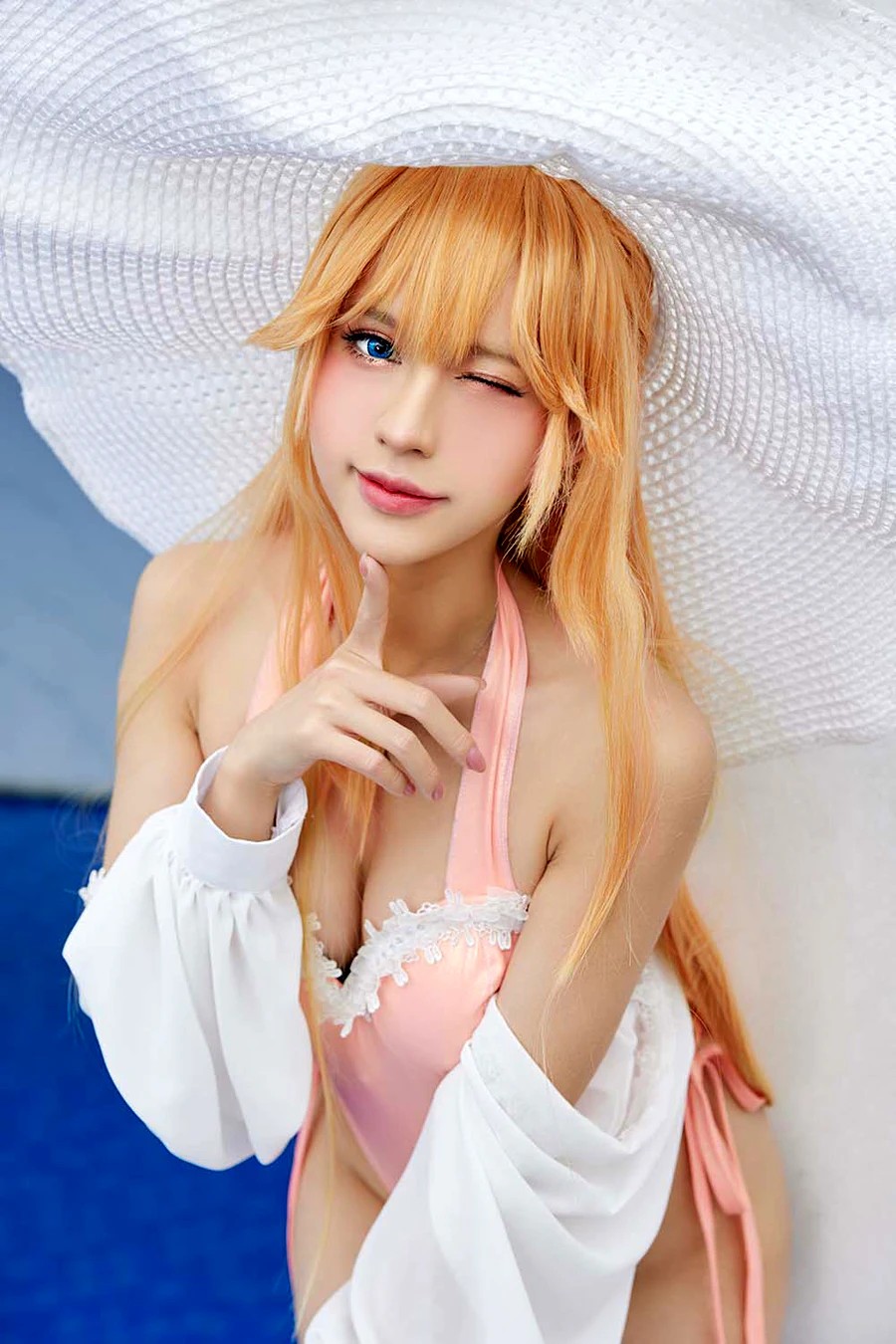 PingPing – Richelieu Swimsuit cosplay-第1张