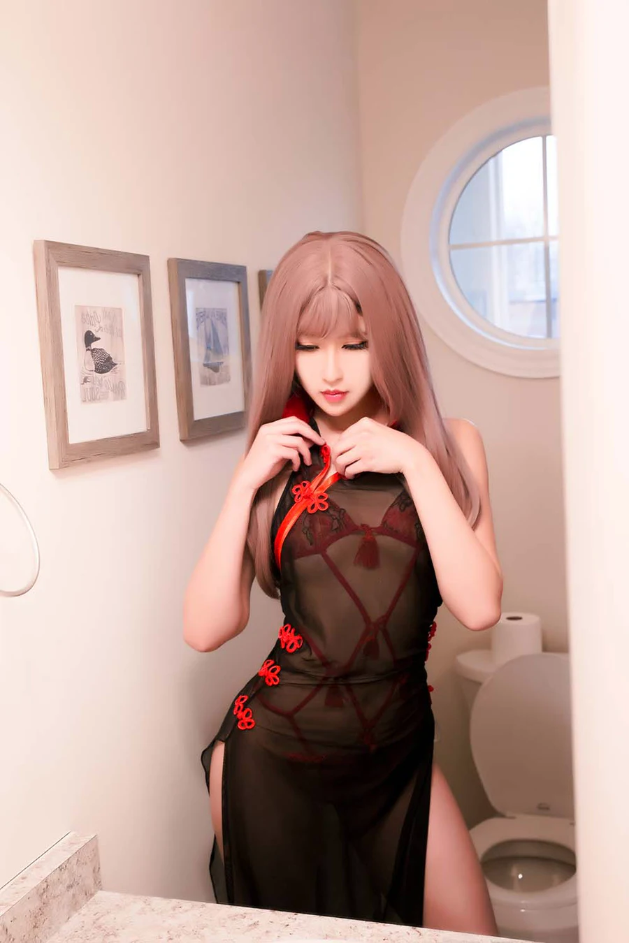 MisswarmJ – Qipao cosplay-第2张