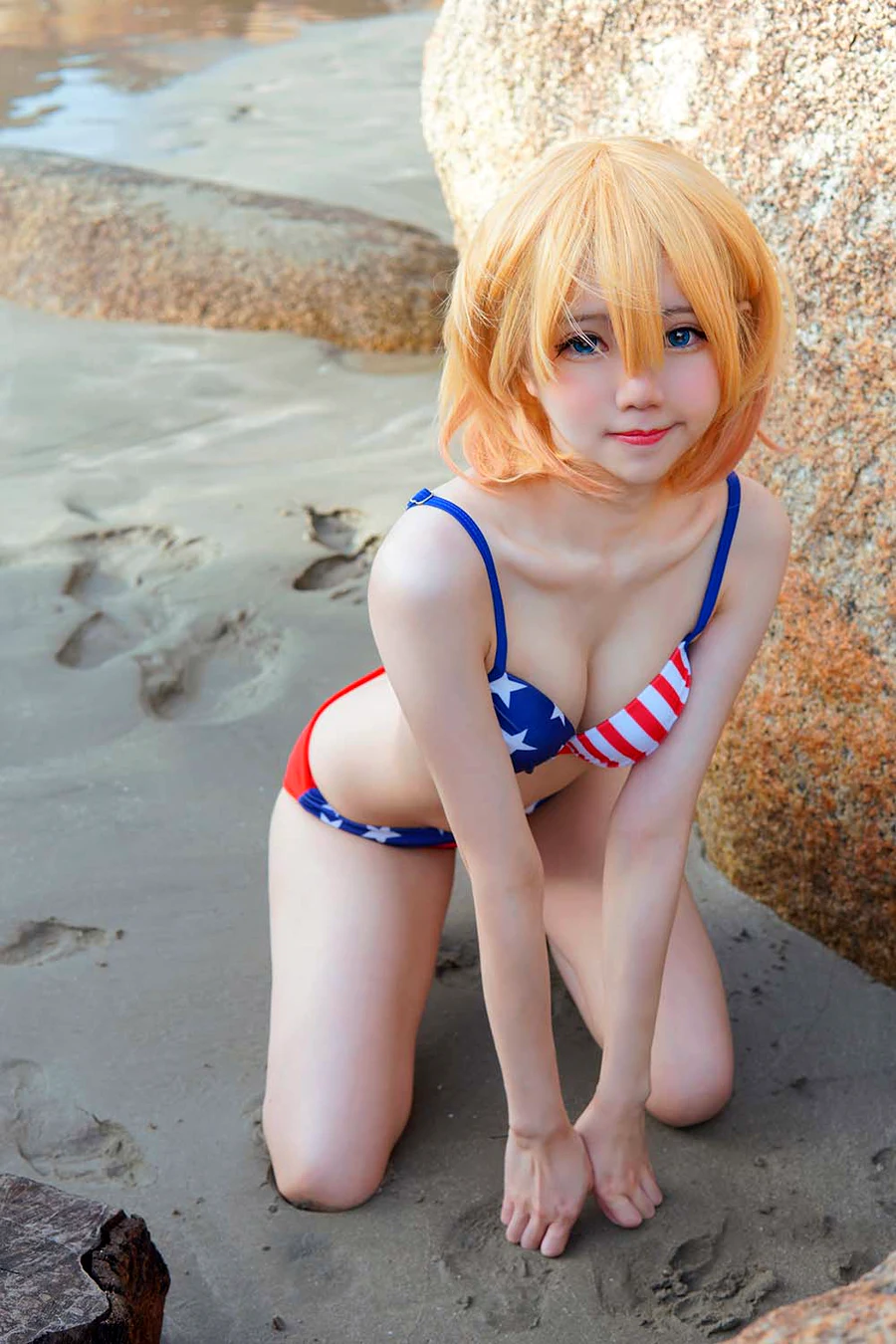 Sally Dorasnow – Mami-Bikini cosplay-第1张