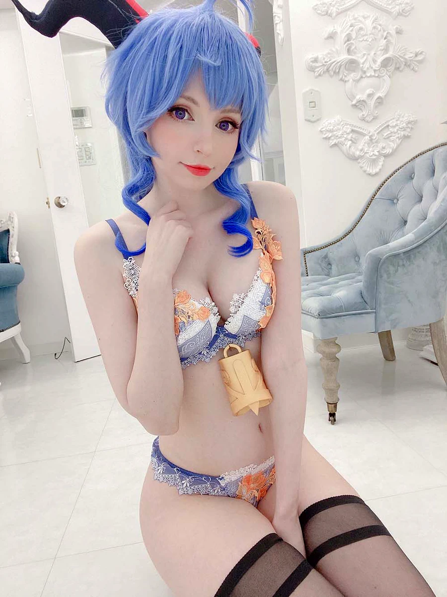 Peach milky – Genshin cosplay-第1张