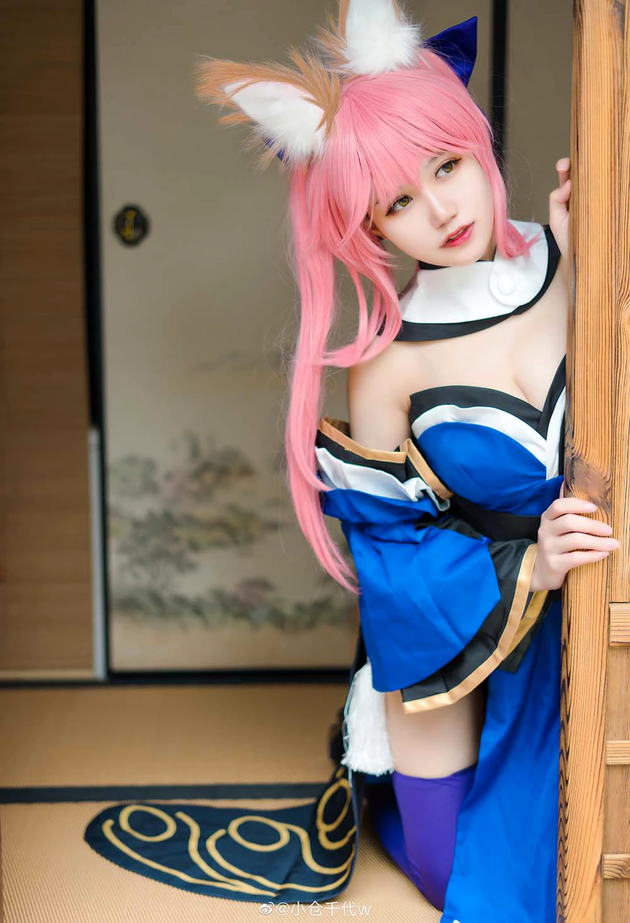 小仓千代w – 玉藻前 cosplay-第1张