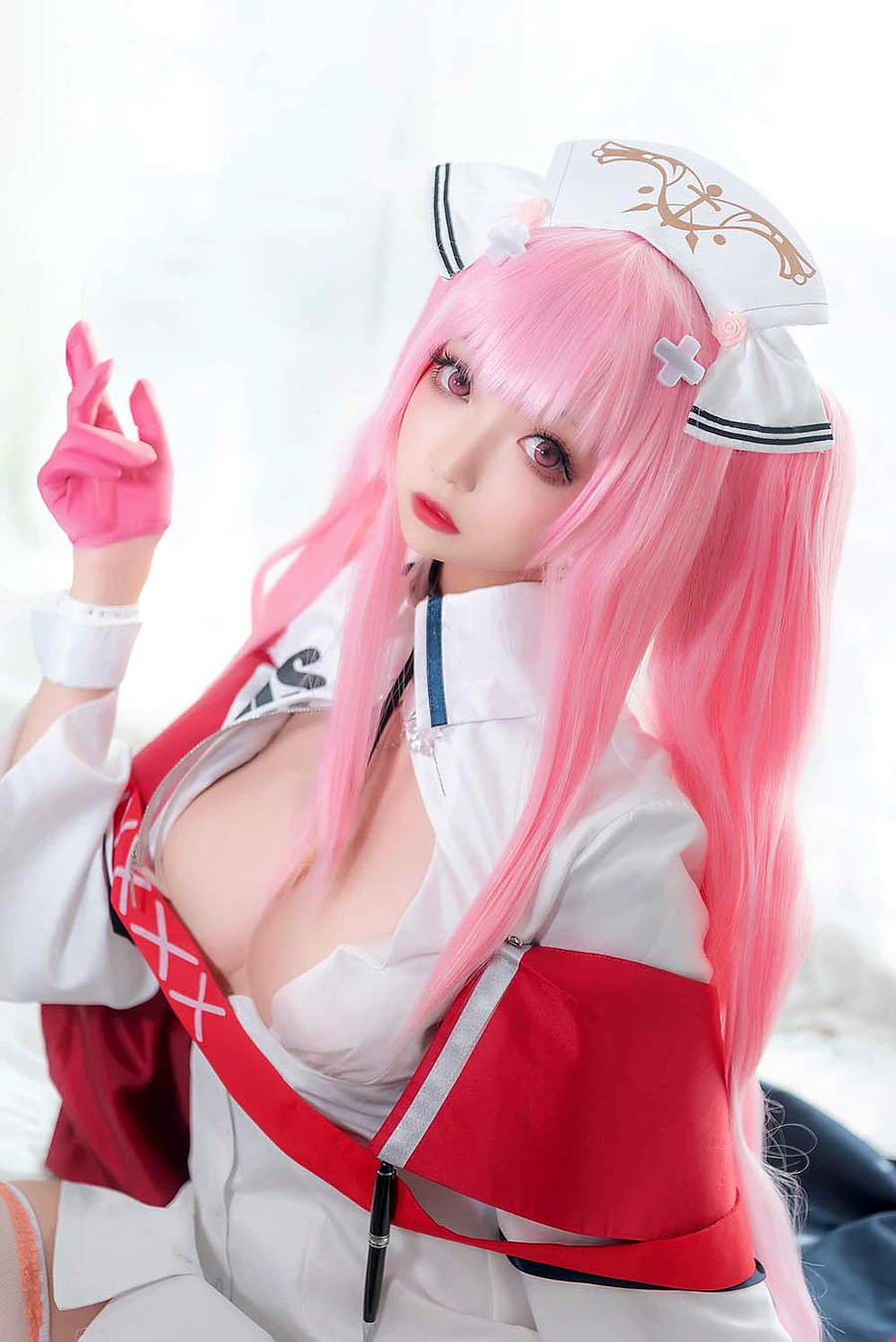 小野寺地瓜 – 英仙座护士 cosplay-第1张