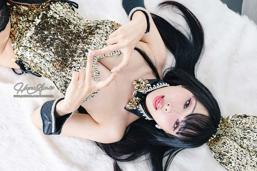 Hane Ame 雨波写真 – Dazzling Bunny 炫目兔女郎 cosplay-第2张