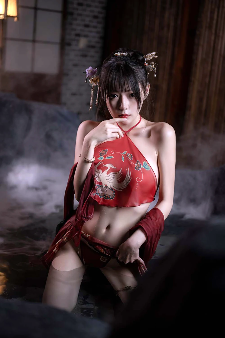 香草喵露露 – 2022春节贺图 cosplay-第2张