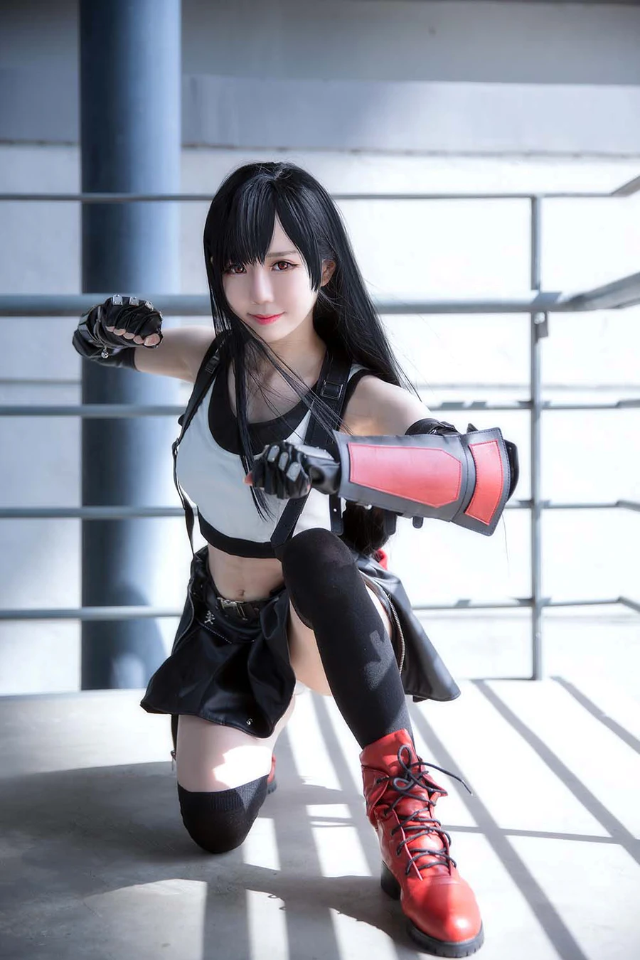 Sally Dorasnow – Tifa cosplay-第1张