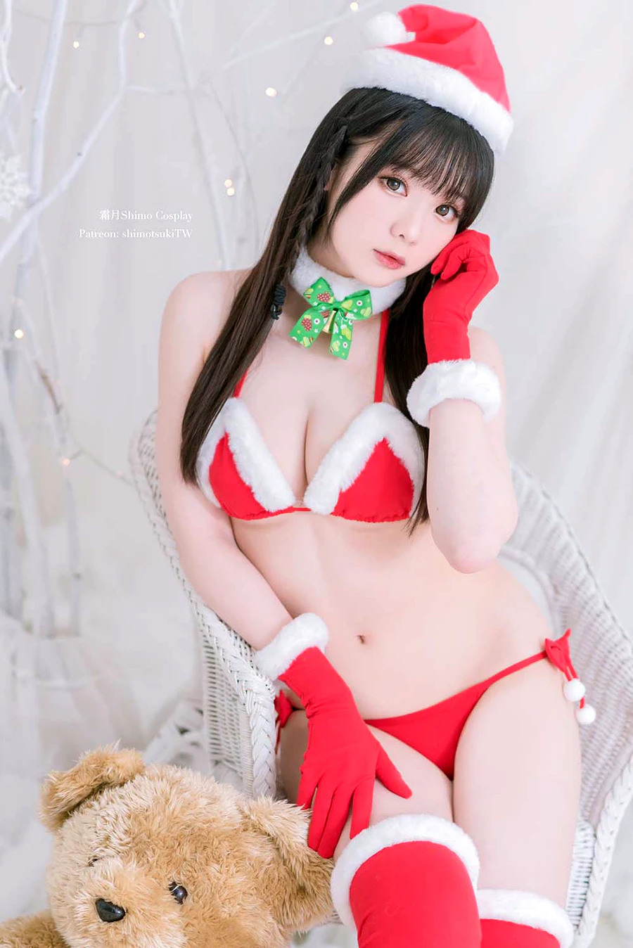 霜月shimo – 圣诞 cosplay-第1张
