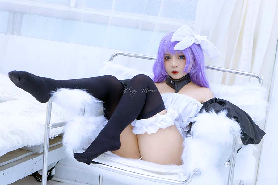 Sayo Momo – FGO Meltryllis Maid Art Ver cosplay-第1张