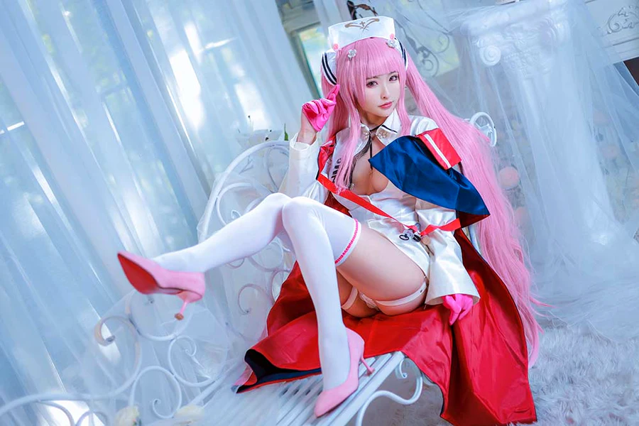 清水由乃 – 英仙座护士服 cosplay-第1张