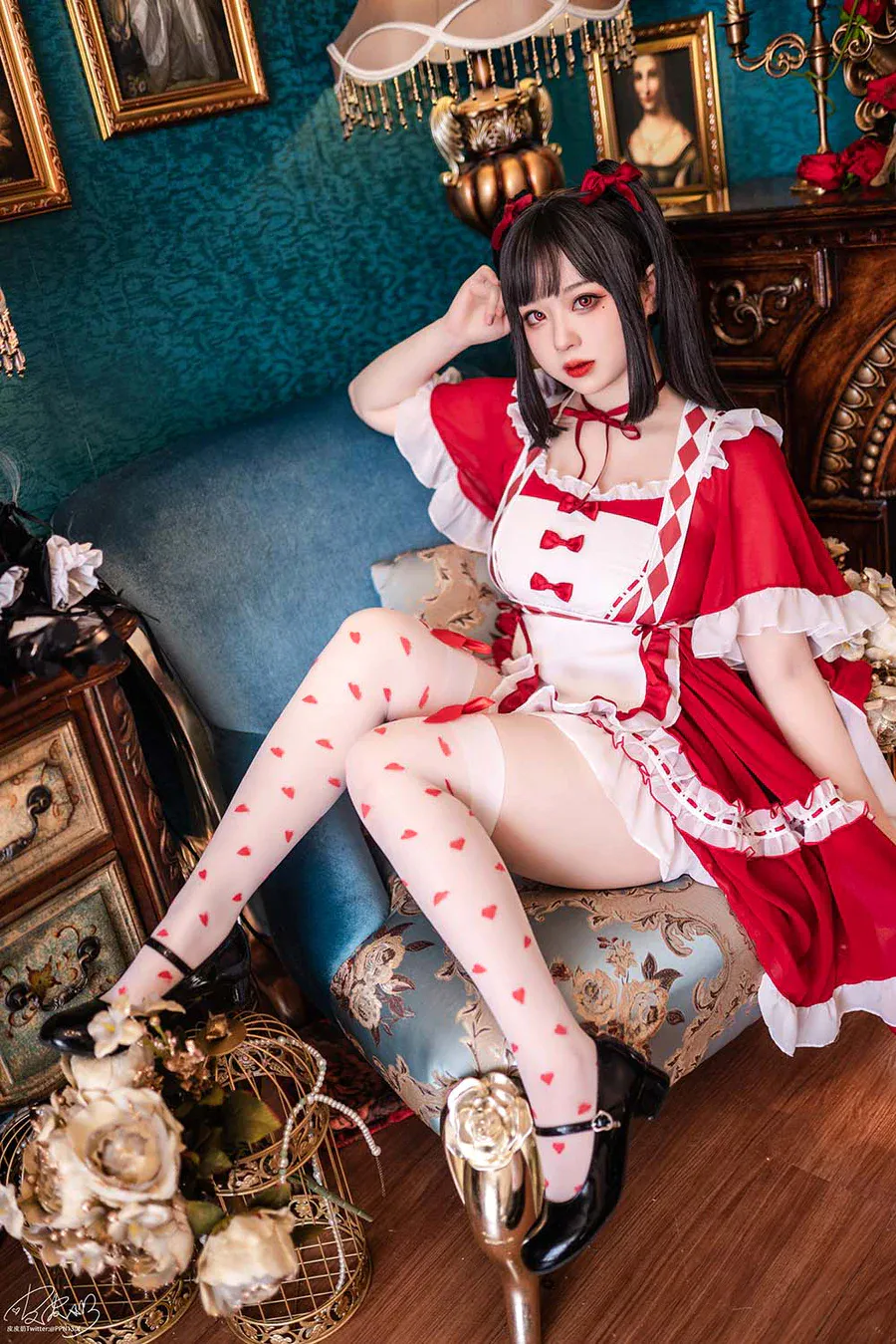 皮皮奶可可爱了啦 – 元月贺图 cosplay-第2张