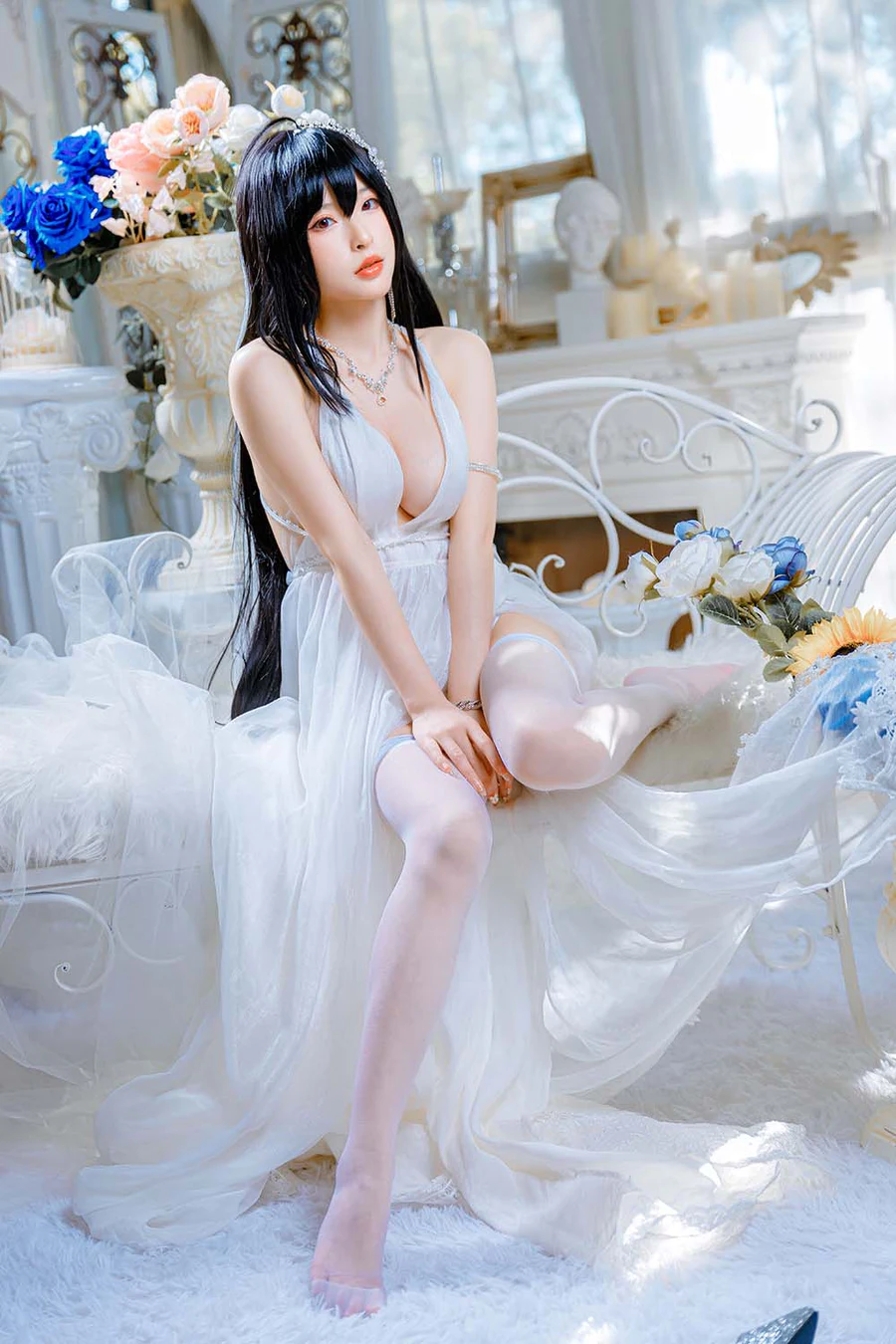 清水由乃 – 大凤花嫁 cosplay-第2张