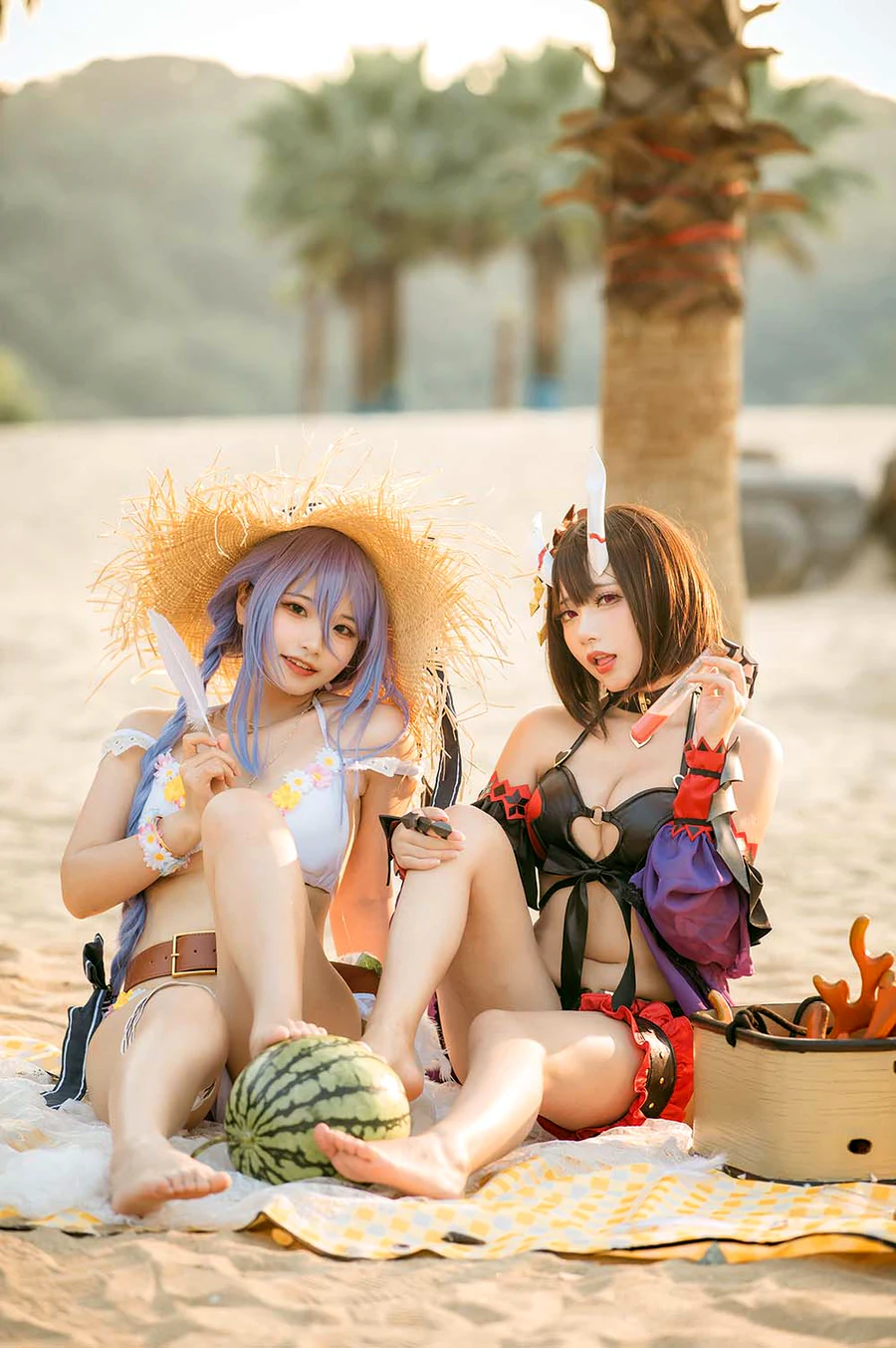 是一只熊仔吗 & 伊喵君 – 静流&惠理子 cosplay-第2张