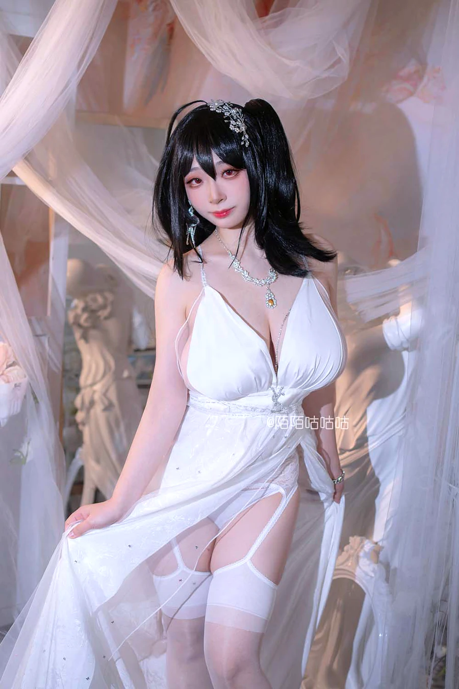 韶陌陌 – 大凤 婚纱 cosplay-第2张