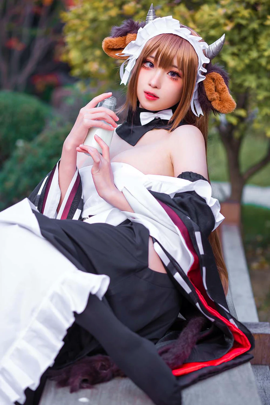 瓦斯塔亚小龙虾 – 樫野女仆 cosplay-第2张