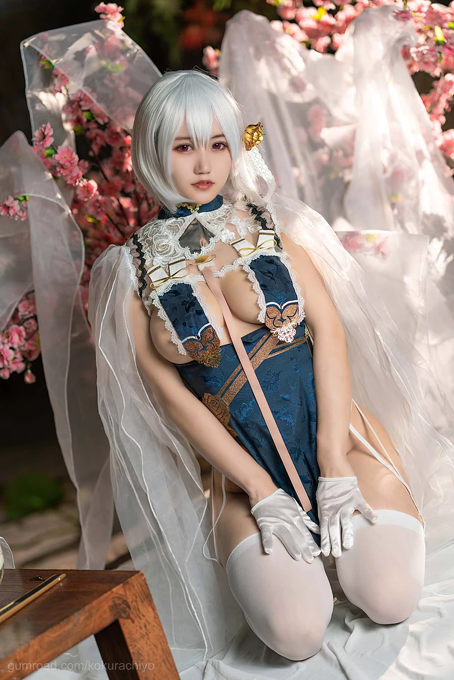 小仓千代w – 天狼星旗袍 cosplay-第1张