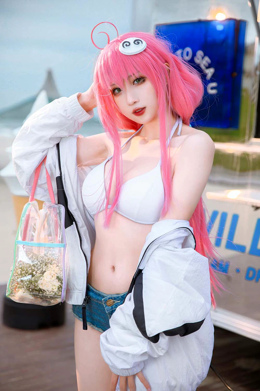 瓦斯塔亚小龙虾 – 水着 cosplay-第2张