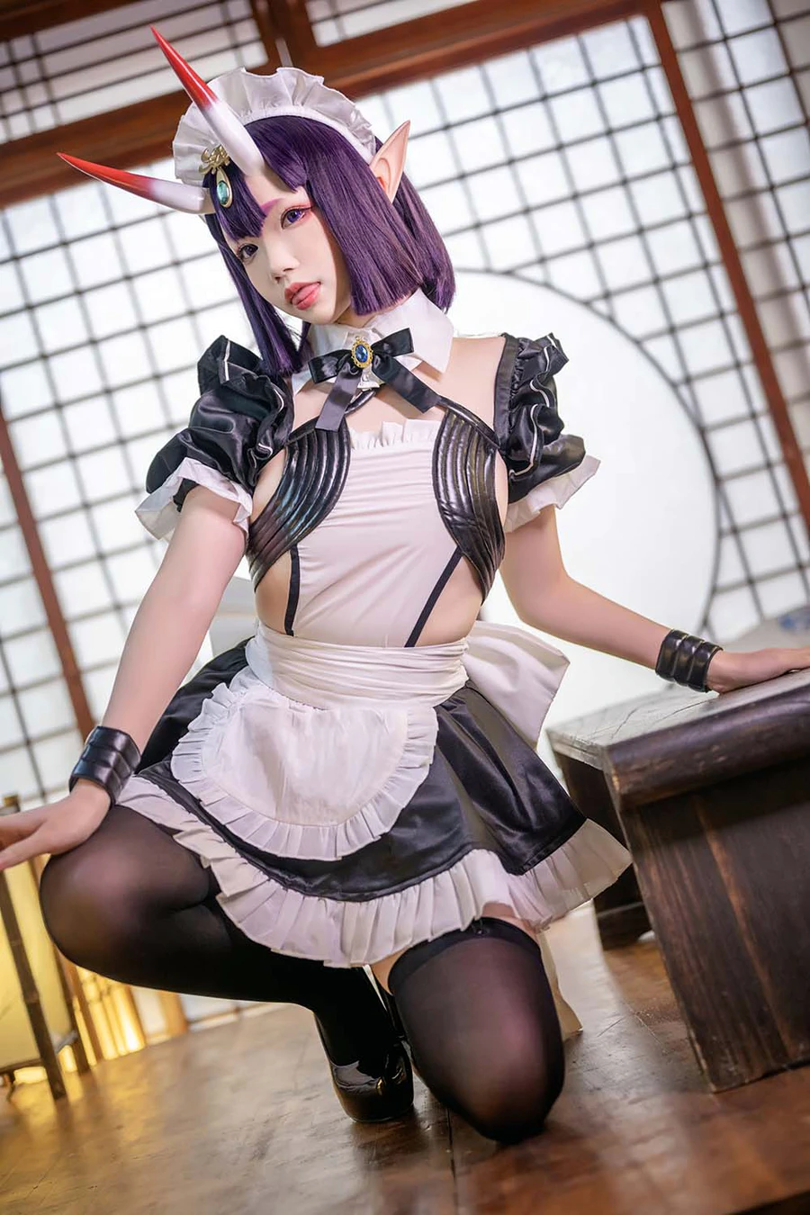 Yuki亭 – Shuten Douji Maid cosplay-第2张