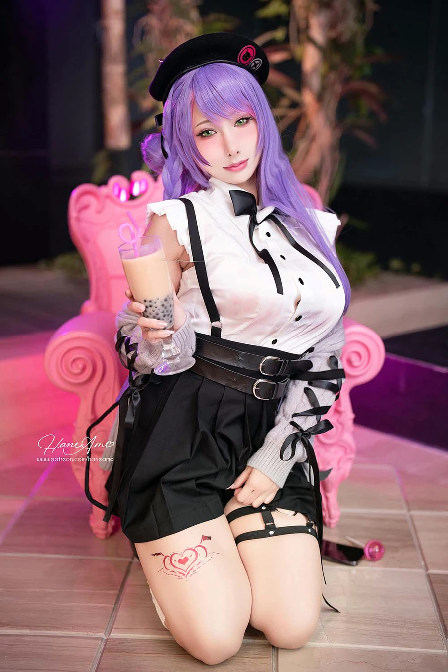 Hane Ame 雨波写真 – HOLOLIVE 常闇TOWA cosplay-第1张