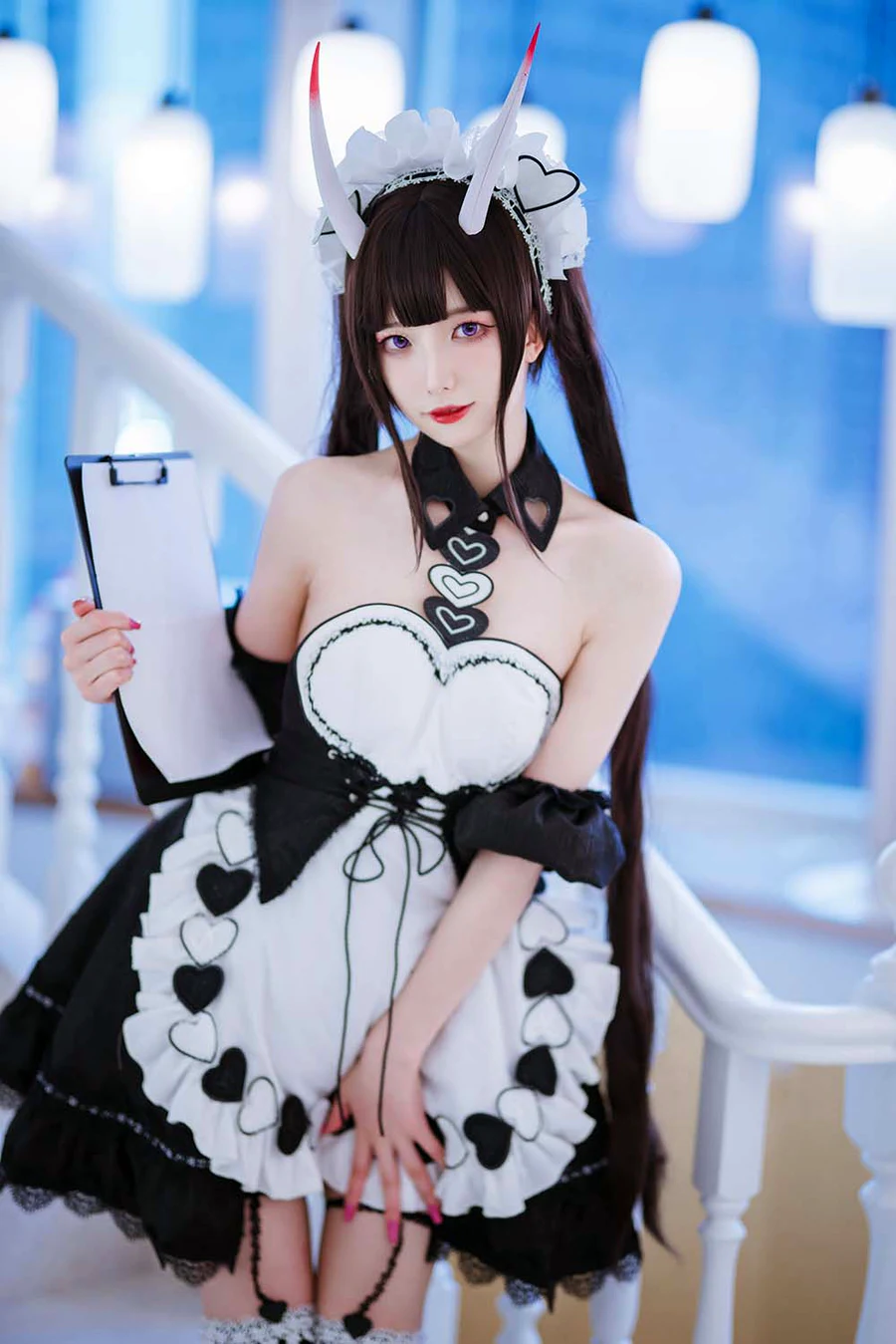 封疆疆v – 能代女仆 cosplay-第2张