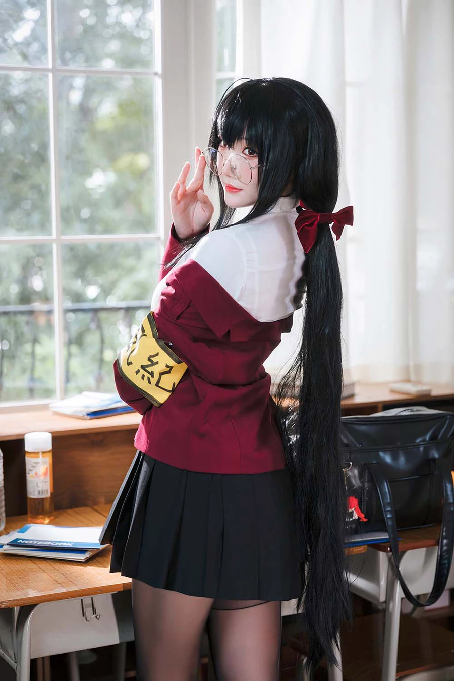 瓜希酱 – 大凤JK cosplay-第2张