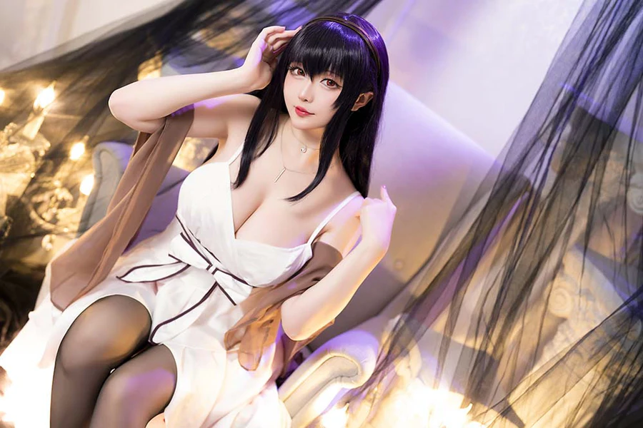 星之迟迟 – 路人女主的养成方法-霞之丘诗羽 cosplay-第1张