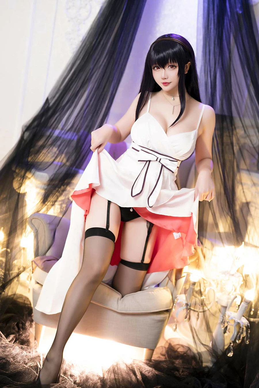 星之迟迟 – 路人女主的养成方法-霞之丘诗羽 cosplay-第2张