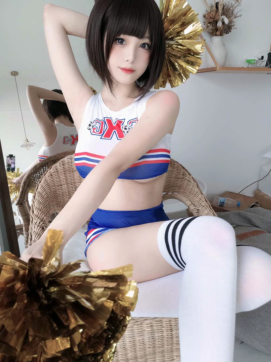 蜜汁猫裘 – 足球宝贝 cosplay-第2张