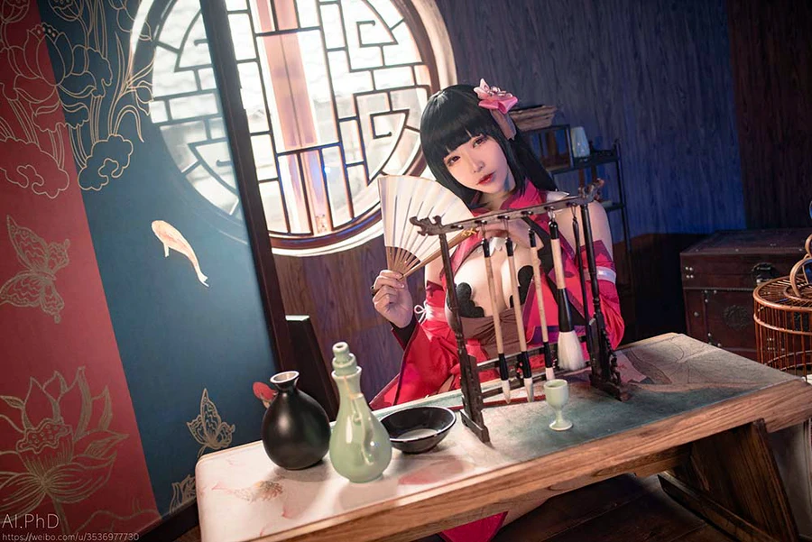 爱老师_PhD – 蛇喰梦子 cosplay-第2张