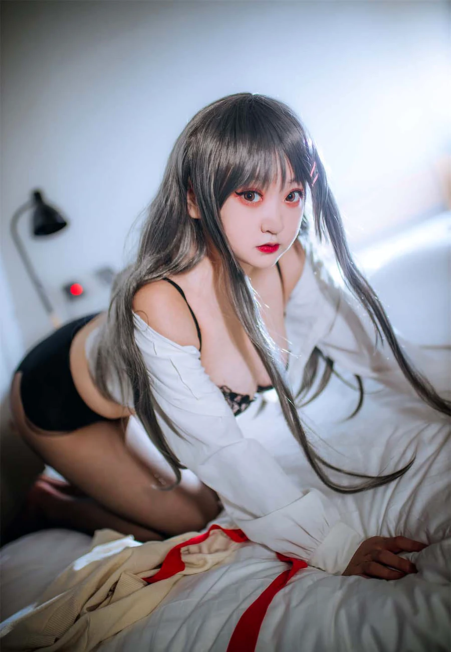 恩田直幸 – 麻衣学姐 cosplay-第2张