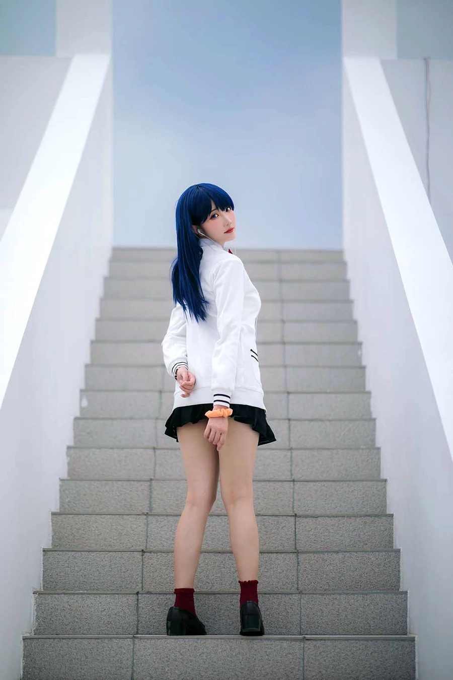 瓜希酱 – 宝多六花 制服 cosplay-第1张