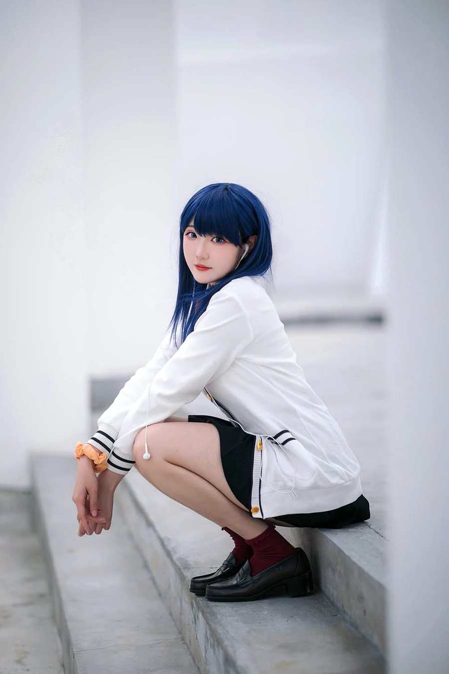 瓜希酱 – 宝多六花 制服 cosplay-第2张