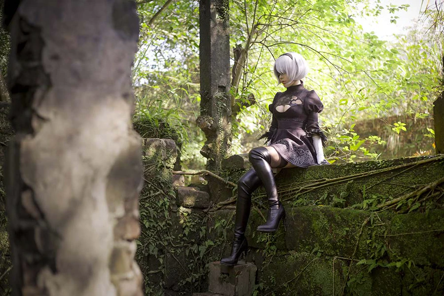 千寻 – 2B cosplay-第2张