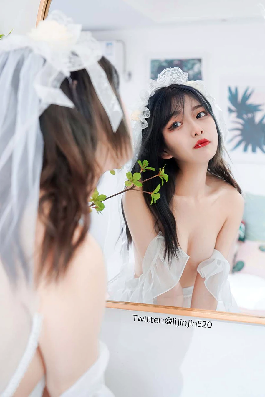 梨瑾瑾 – 花嫁 cosplay-第2张