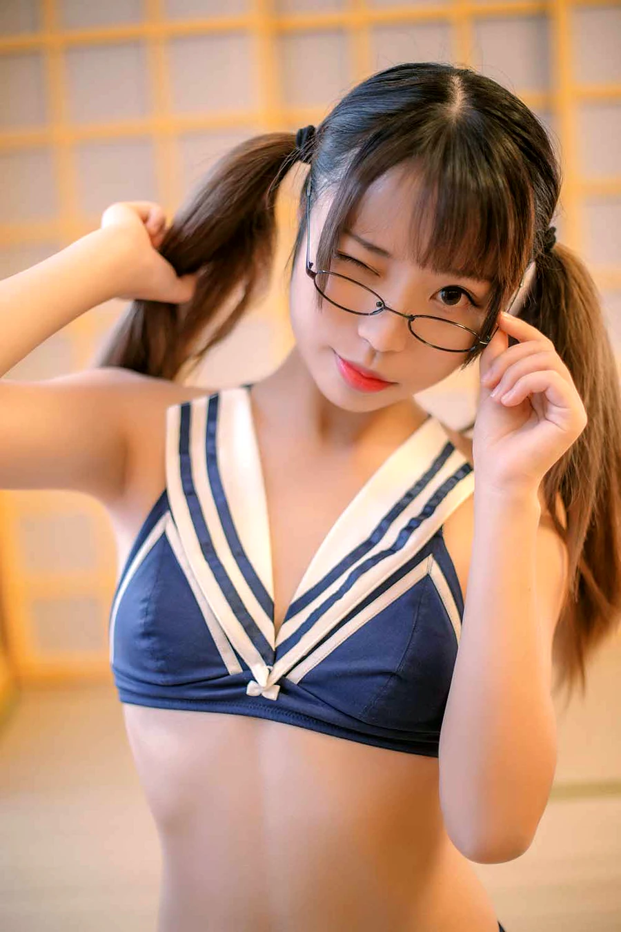 白易子教主 – JK cosplay-第2张