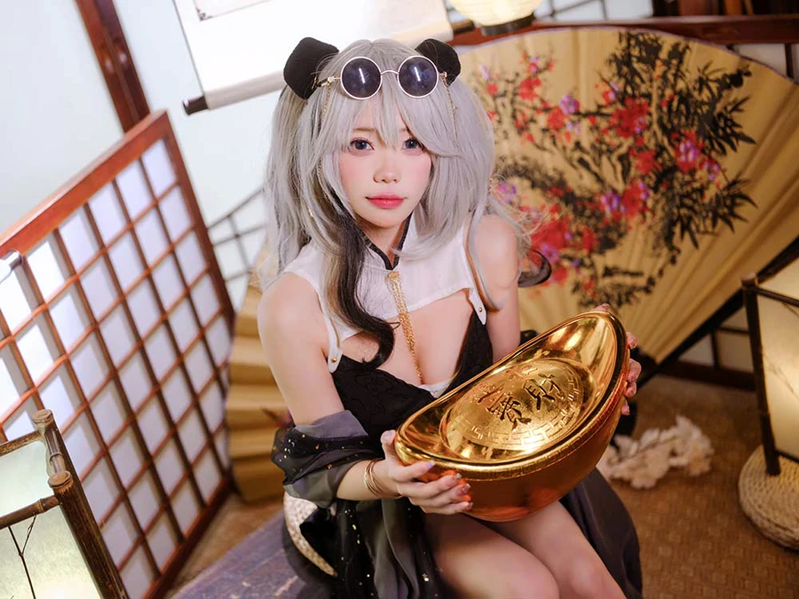 咬一口兔娘 – 食铁兽 cosplay-第2张