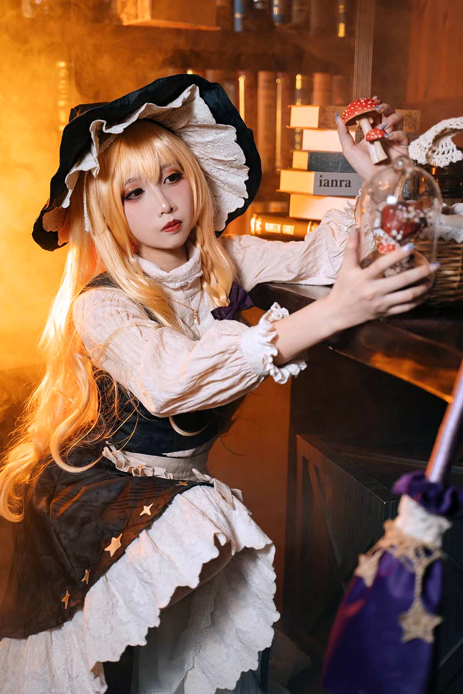 小和甜酒 – 魔理沙吃了蘑菇之后 cosplay-第2张