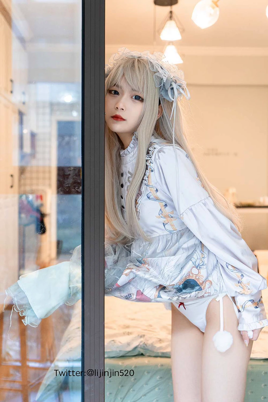 梨瑾瑾 – LO娘 cosplay-第2张