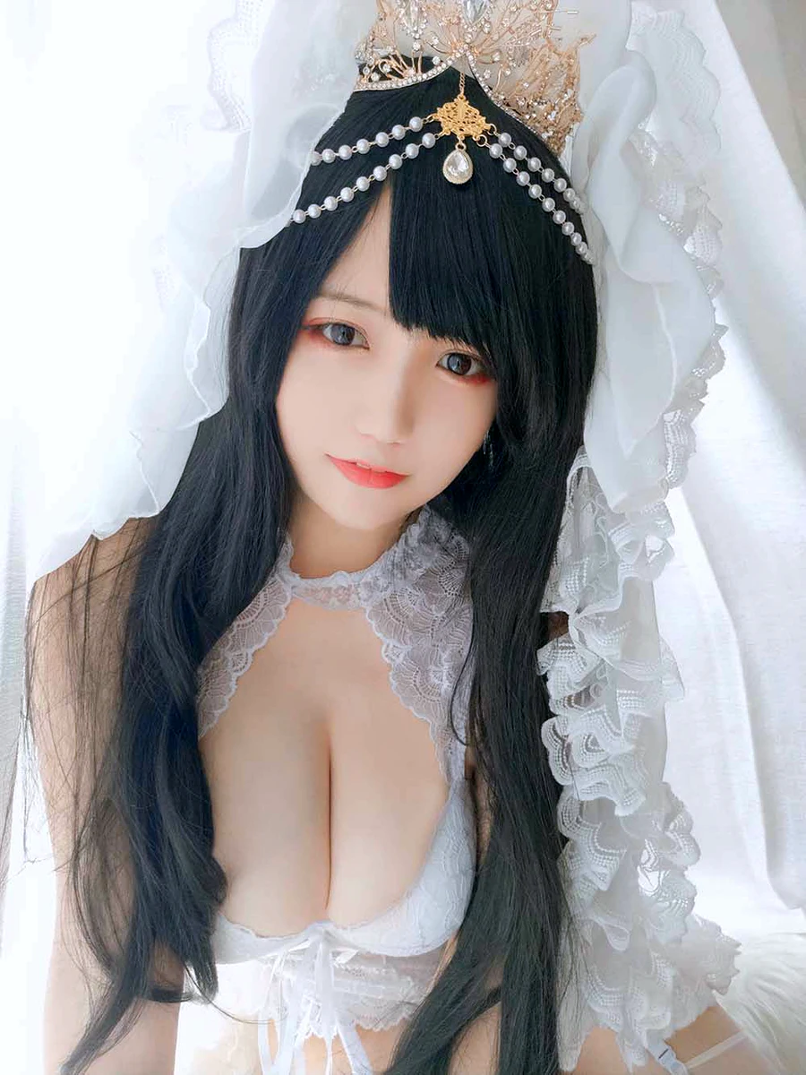 小仓千代w – 可可爱爱花嫁 cosplay-第2张