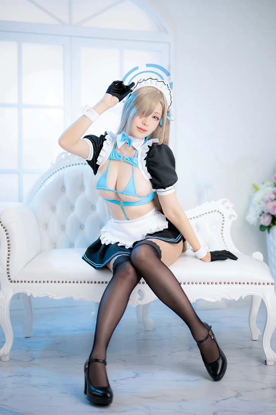 Ely_eee(ElyEE子) – Ichinose Asuna 一之濑明日奈 cosplay-第2张