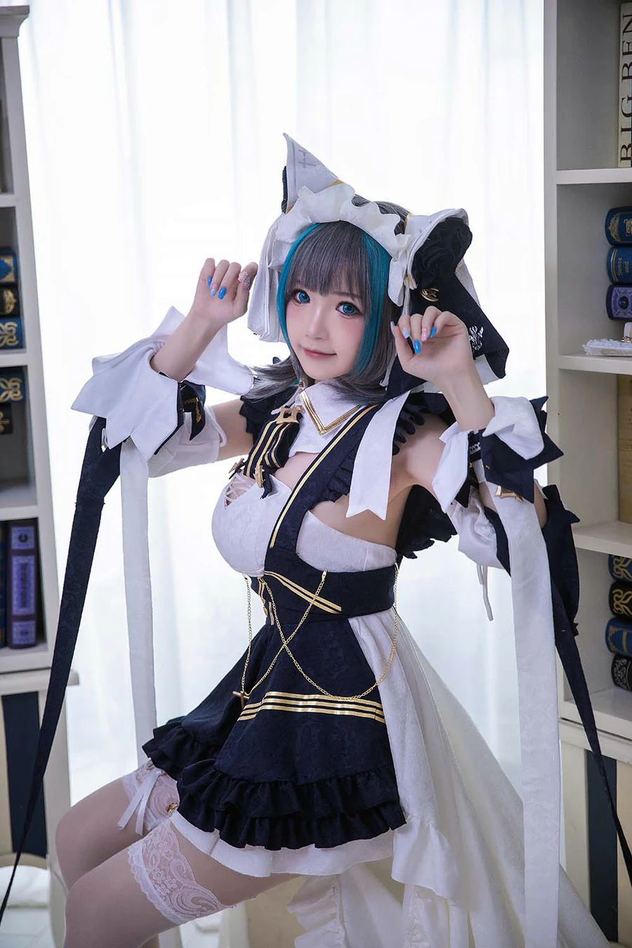 雪晴Astra – 柴郡 cosplay-第1张