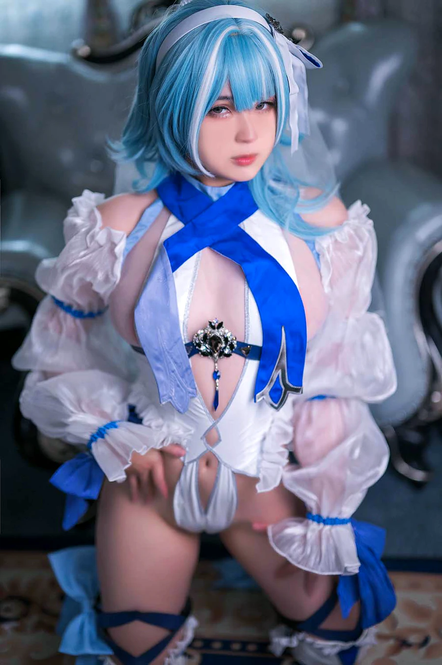 Hatori Sama – Eula Bride cosplay-第1张