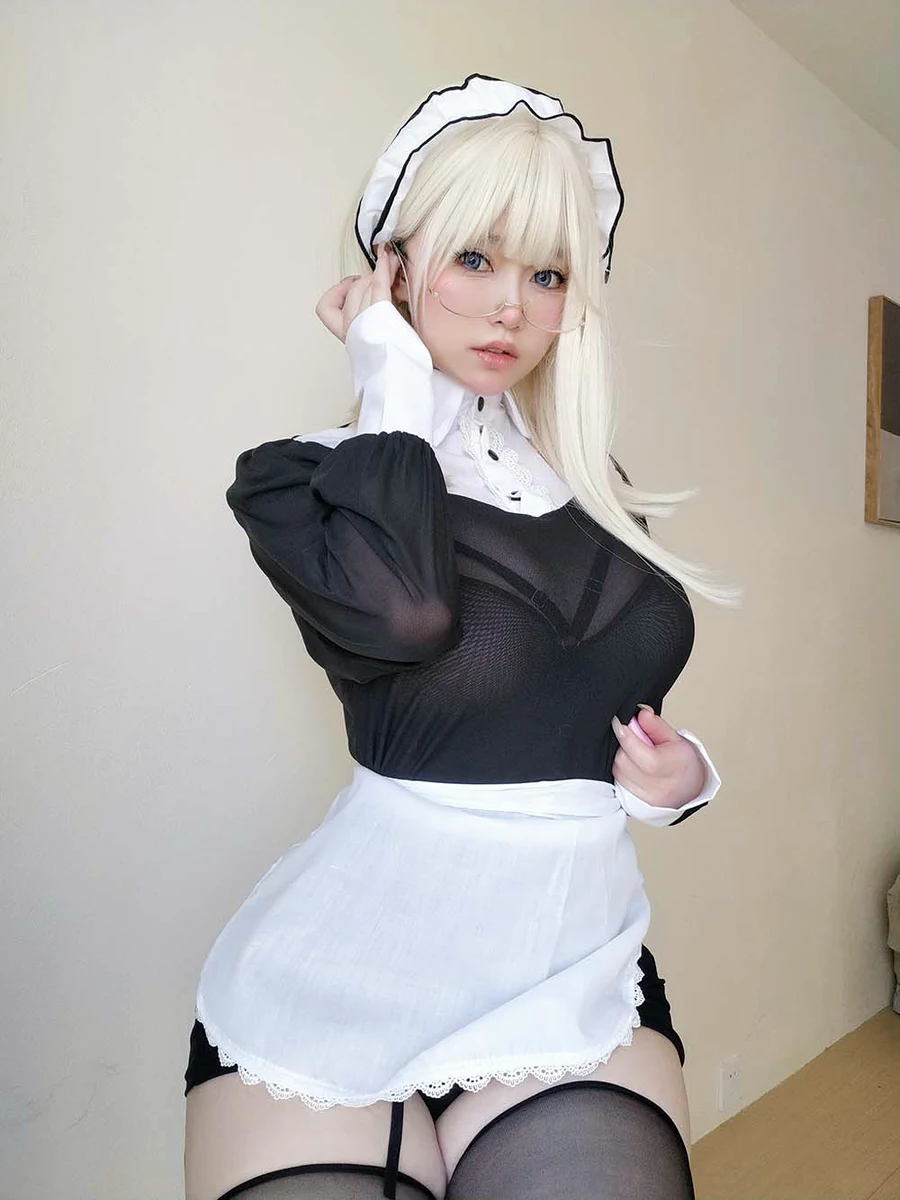 女主K – 主人的女仆 cosplay-第1张