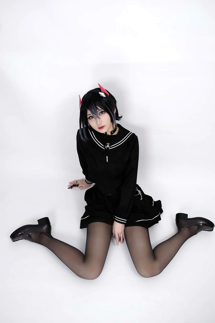 幼愛youmeko – 胡滕JK cosplay-第2张