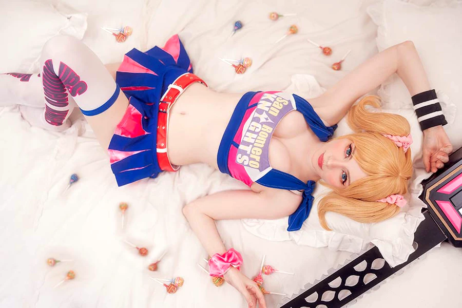 Peach milky – Juliet Starling cosplay-第2张